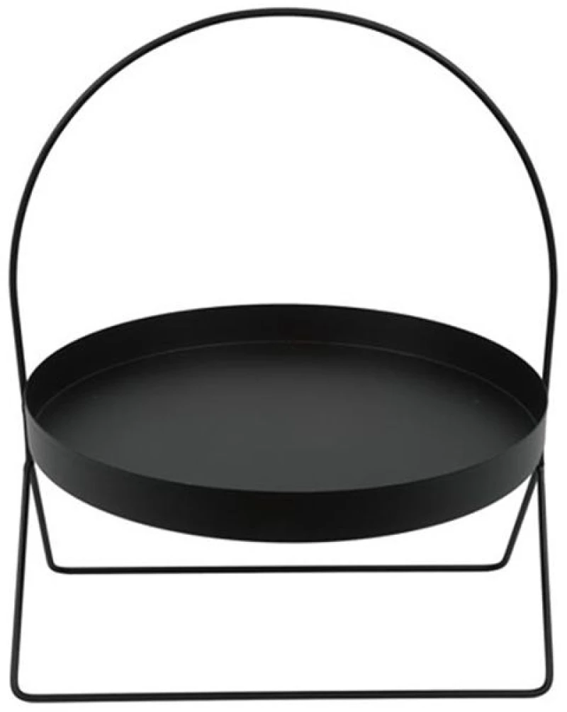 Δίσκος Στρογγυλός Σε Stant 013.819254 Φ30x36cm Black Μέταλλο