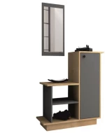 Έπιπλο Εισόδου Cute 0256493 90x35x95cm Sonoma-Anthracite