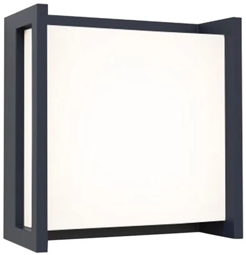 Φωτιστικό Τοίχου Qubo 5195404118 LED 9.5W 4000K 850Lm 7,2x14cm Dark Grey Lutec