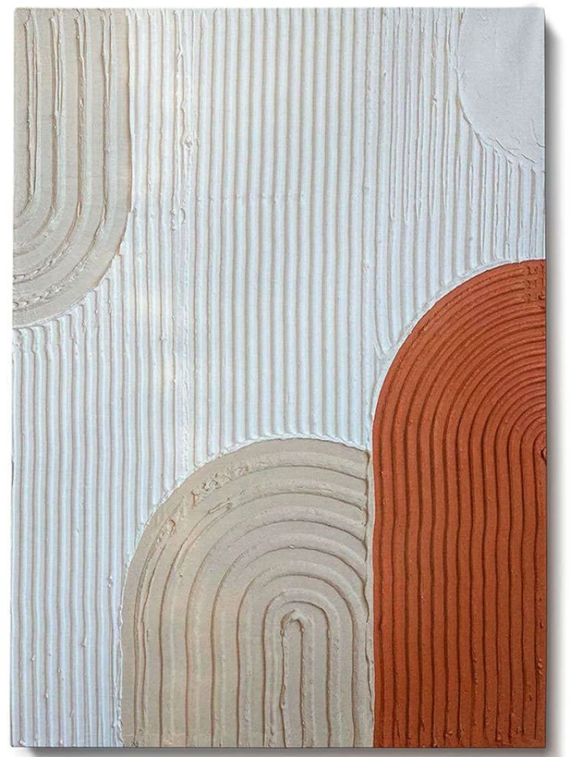 Πίνακας Καμβάς 3D 112RGN1152 70x100cm Multi Wallity Κάθετοι Ξύλο, Καμβάς