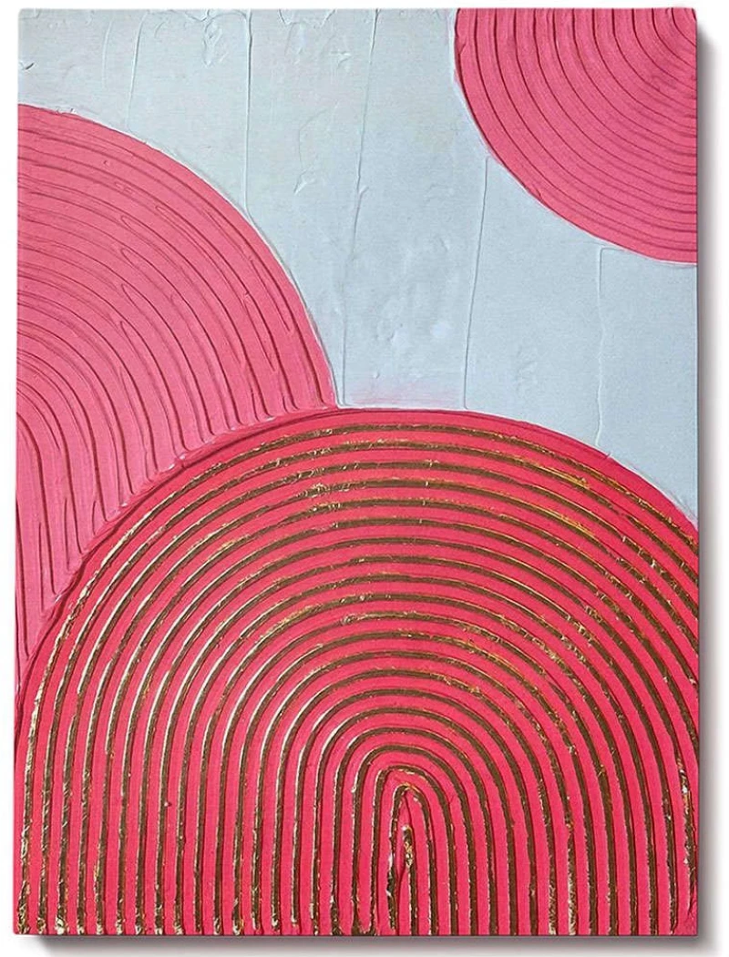 Πίνακας Καμβάς 3D 112RGN1142 70x100cm Multi Wallity Κάθετοι Ξύλο, Καμβάς