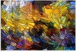 Πίνακας Γυάλινος 695CRS1379 100x70cm Multi Wallity Οριζόντιοι Γυαλί