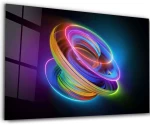 Πίνακας Γυάλινος 672BRS5795 110x70cm Multi Wallity Οριζόντιοι Γυαλί