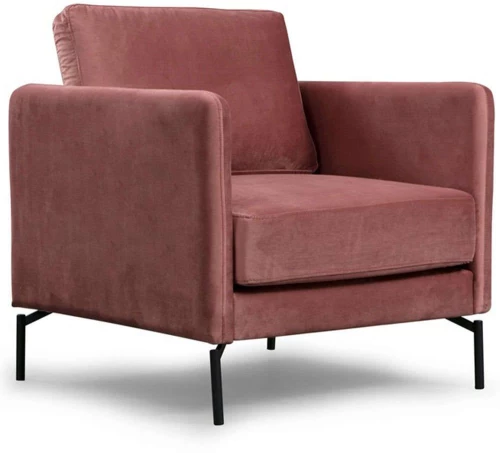 Πολυθρόνα Sino 560ARE1706 81x87x90cm Pink