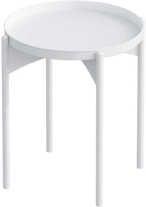 Τραπεζάκι Βοηθητικό 491CRT1137 Φ44x57cm White