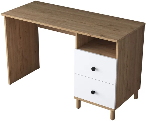 Γραφείο 893RAN3331 120x50x73,8cm Walnut-White