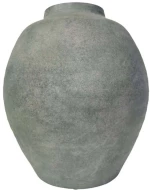 Βάζο 24-15-50021 Φ25x29,5cm Stone Marhome Κεραμικό