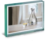 Κορνίζα Vision 167007 13x18cm Clear-Green Philippi Γυαλί
