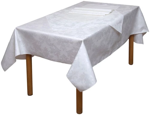 Runner Αλέκιαστο Μπέατρις White Viopros 45Χ160 Βαμβάκι-Πολυέστερ