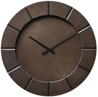Ρολόι Τοίχου Breda 021957 Φ50x5cm Brown Mdf