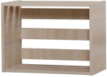 Κομοδίνο Fuga 801CMY3408 60x33x43cm Oak
