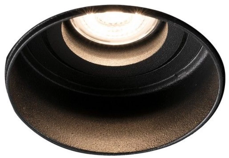 Σποτ Χωνευτό Hyde Round 40111 GU10 8,2x5,5cm Black Faro Barcelona Στρόγγυλο