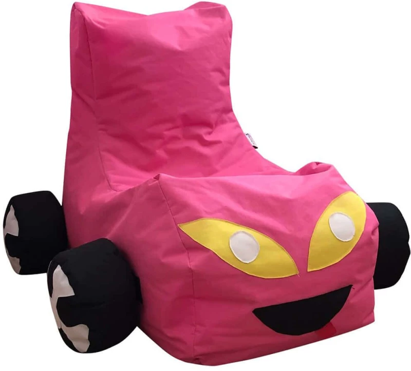 Πουφ Παιδικό Αδιάβροχο Car 535PFT1177 50x90x70cm Pink