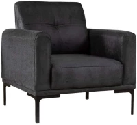 Πολυθρόνα Mustang 560ARE1733 88x86x88cm Anthracite