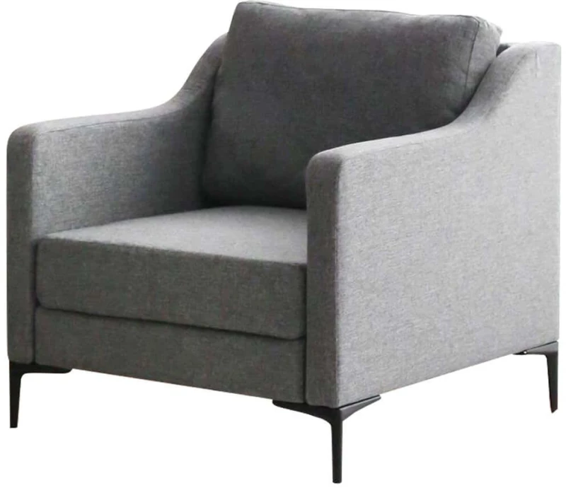 Πολυθρόνα Nordi 383EVN1242 80x93x82cm Grey