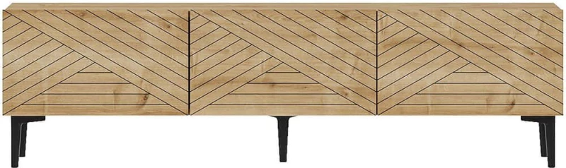 Έπιπλο Τηλεόρασης Felix 327ODS1263 160x31,4x44,1cm Oak