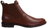 Softies Ανδρικά Μποτάκια Αστραγάλου 6172 Ταμπά  Δέρμα 125226