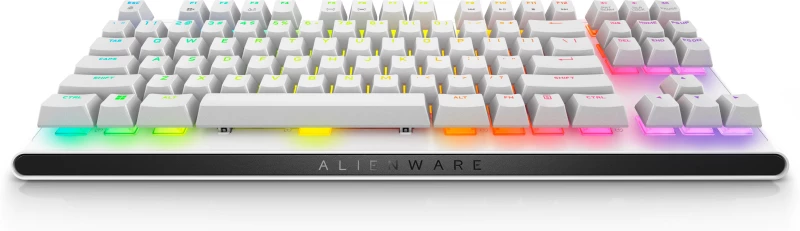 Dell Alienware AW420K Tenkeyless RGB Gaming Keyboard Wireless White English US NOB