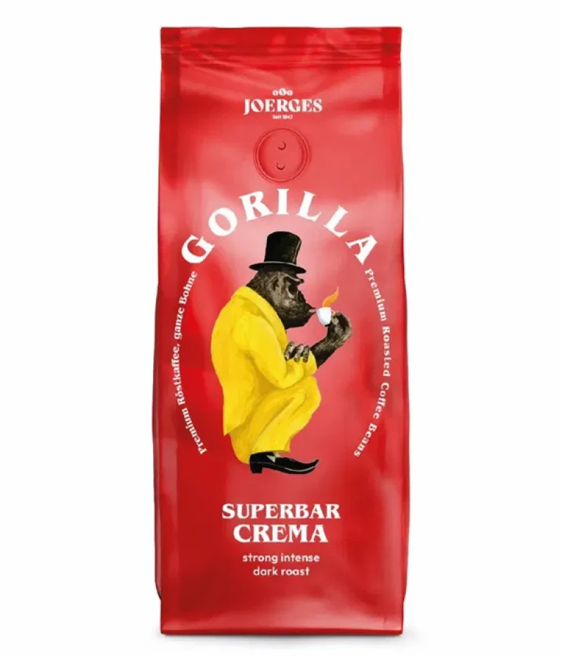 Καφές Espresso Joerges Gorilla Superbar Crema 250g σε κόκκους
