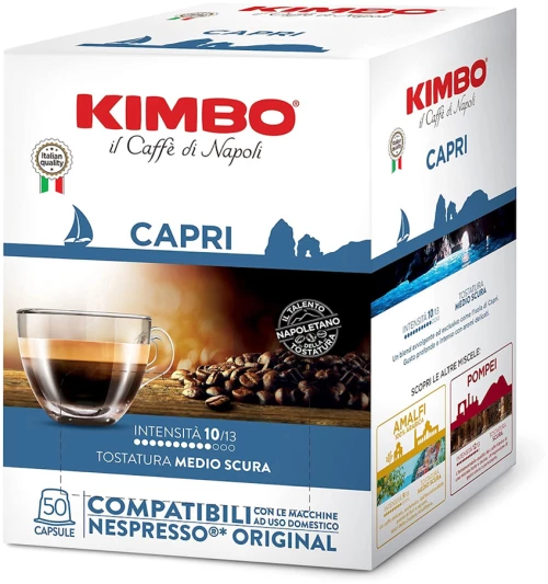 Κάψουλες Nespresso συμβατές Kimbo Capri 50 τεμάχια