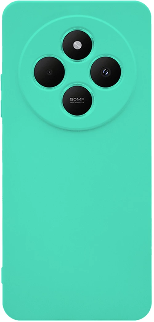 Θήκη Silky And Soft για Xiaomi Redmi 14C - Τιρκουάζ