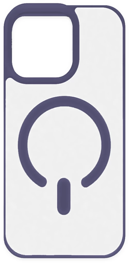 ObaStyle Creative Semiclear Case για Apple iPhone 15 Pro Max - Σκούρο Μπλε