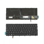 Πληκτρολόγιο Dell XPS 7390 9370 9380 Black Without Frame, Backlit UK (Big Enter) - 82FHM
