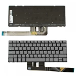 Πληκτρολόγιο Lenovo Slim Pro 7 14APH8 Gray Without Frame UK (--BIG ENTER) - SN21K43972