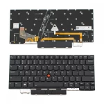 Πληκτρολόγιο Lenovo Thinkpad X1 CARBON 10th Gen 2022 Black Without Frame US (SMALL ENTER) Backlit With Pointing Stick - SN21D05712