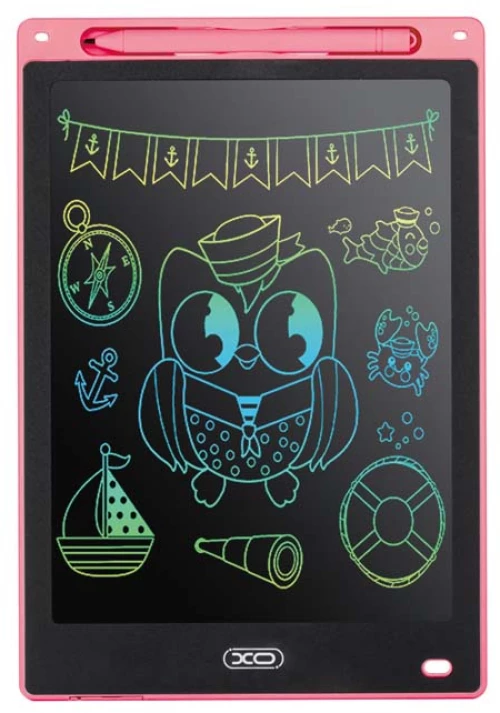 XO V01 LCD Tablet Σημειώσεων/ Ζωγραφικής 10" (Ροζ)