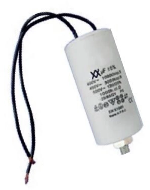 Πυκνωτής Λειτουργίας Well 40μF με καλώδιο 400V MOTCAP-40UF-WR-WL