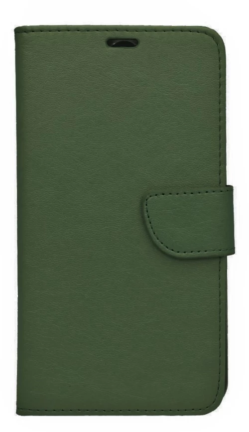 Θήκη flip με υποδοχή καρτών και δυνατότητα STAND για Apple iPhone 16 - Σκούρο Πράσινο