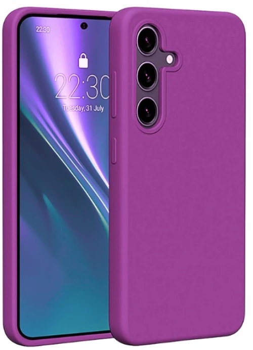 Θήκη Silky And Soft για Samsung Galaxy S25 - Μωβ