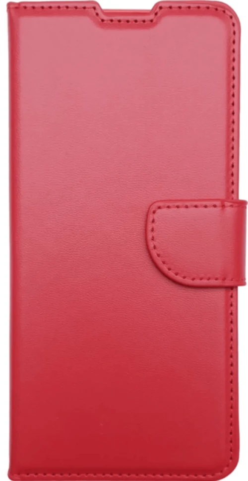 Θήκη flip με υποδοχή καρτών και δυνατότητα STAND για Xiaomi Redmi Note 14 5G - Κόκκινο