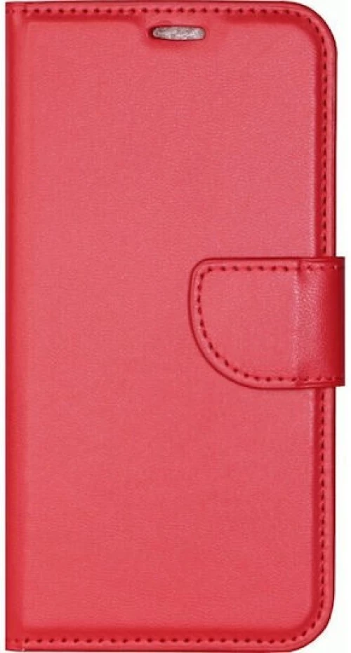 Θήκη flip με υποδοχή καρτών και δυνατότητα STAND για Xiaomi Redmi Note 11 Pro - Κόκκινο