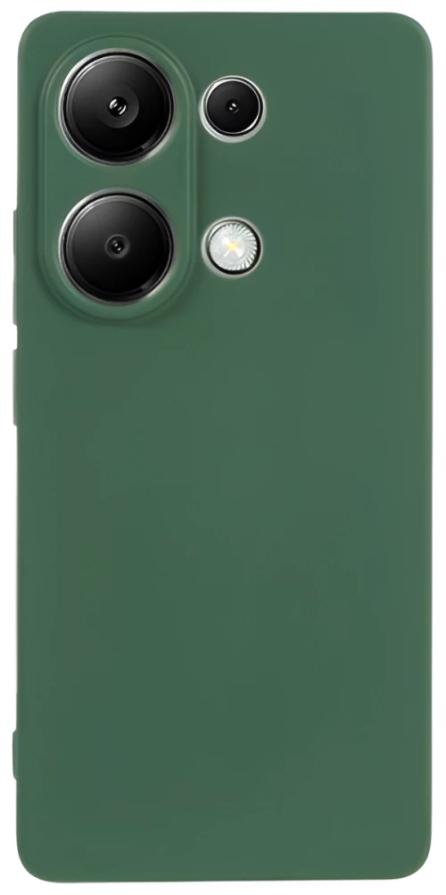 Θήκη σιλικόνης TPU Ultra Slim 0.3mm soft mat για Xiaomi Redmi Note 13 Pro 4G - Σκούρο Πράσινο