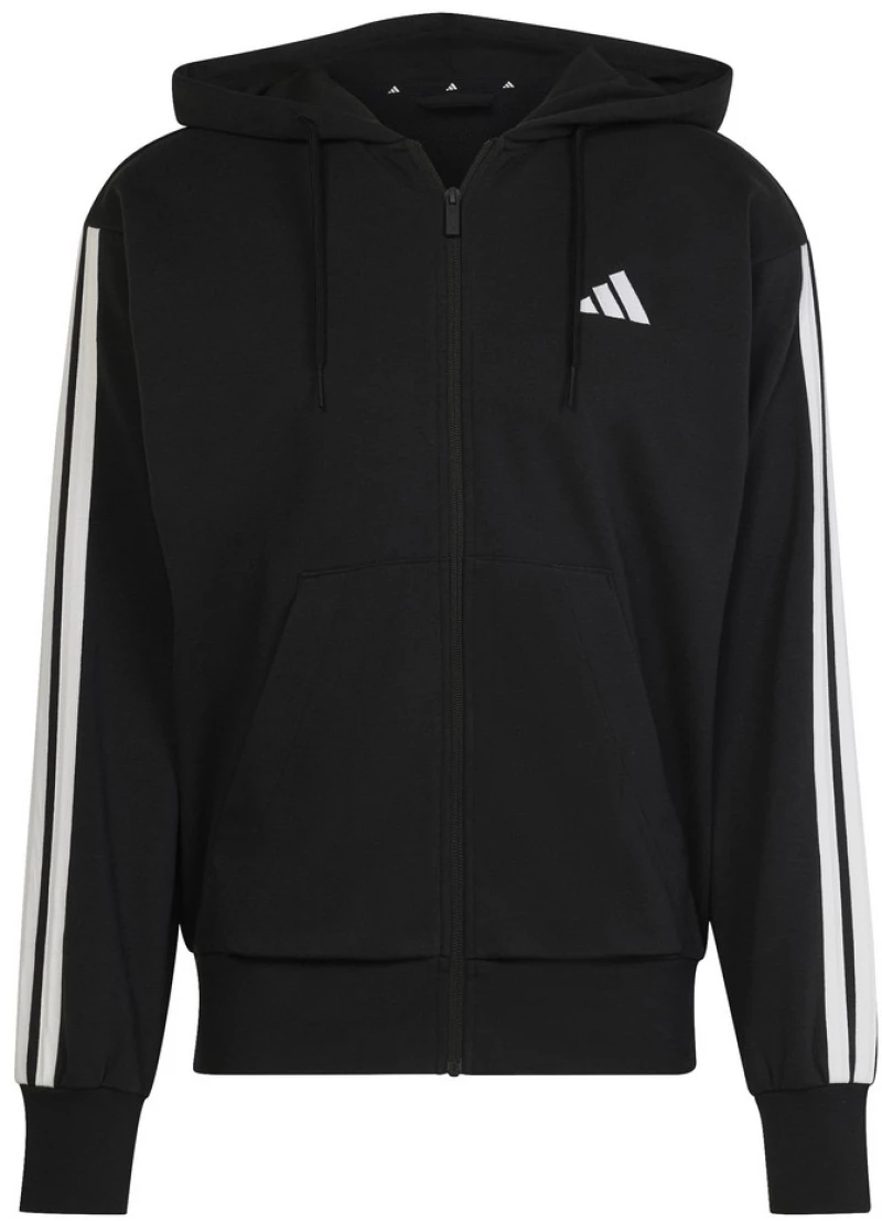 adidas M 3S FT FZ HD JD1877 ADIDAS Μαύρο