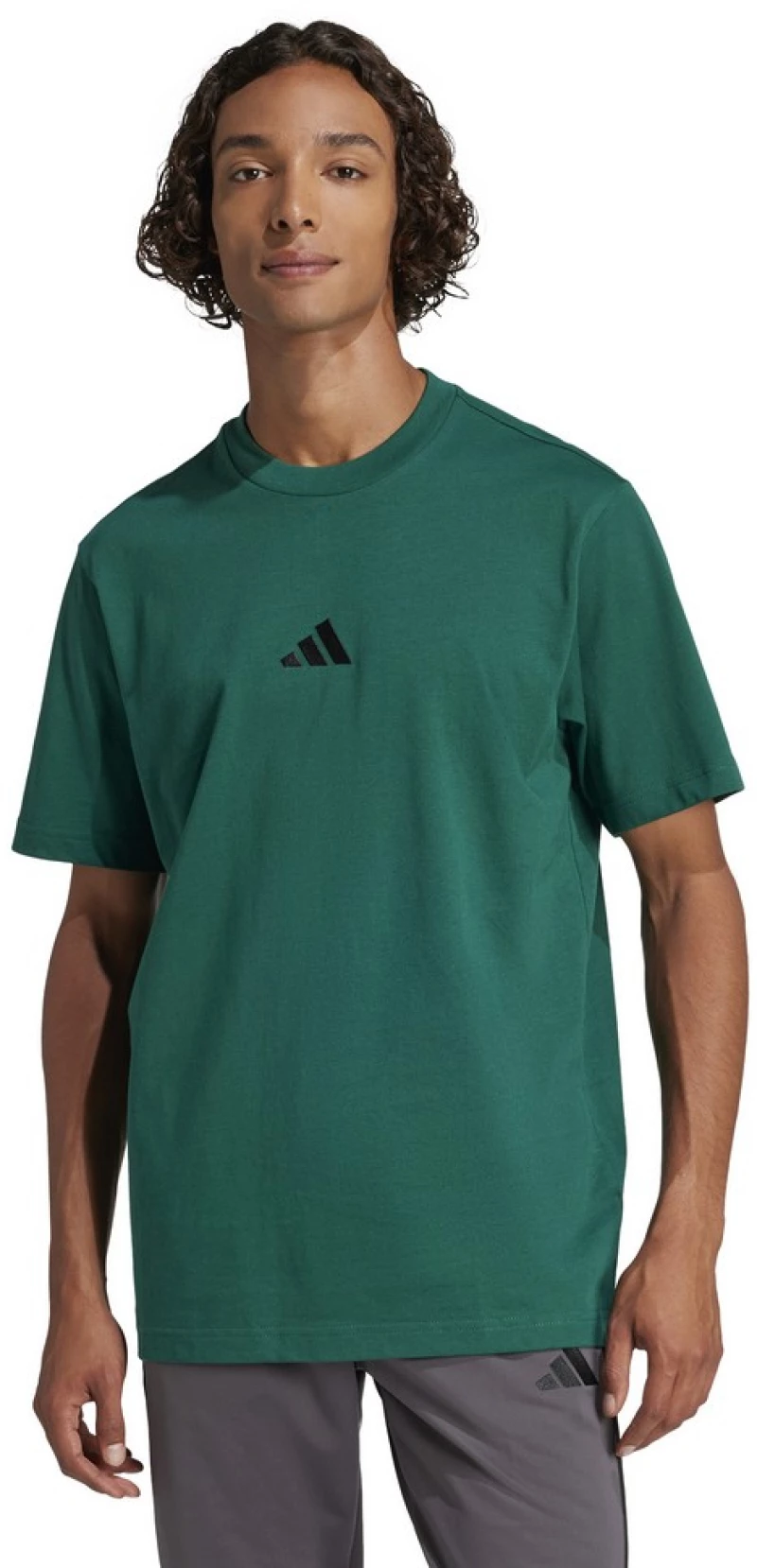 adidas M SL SJ T JF1096 ADIDAS ΠΡΑΣΙΝΟ