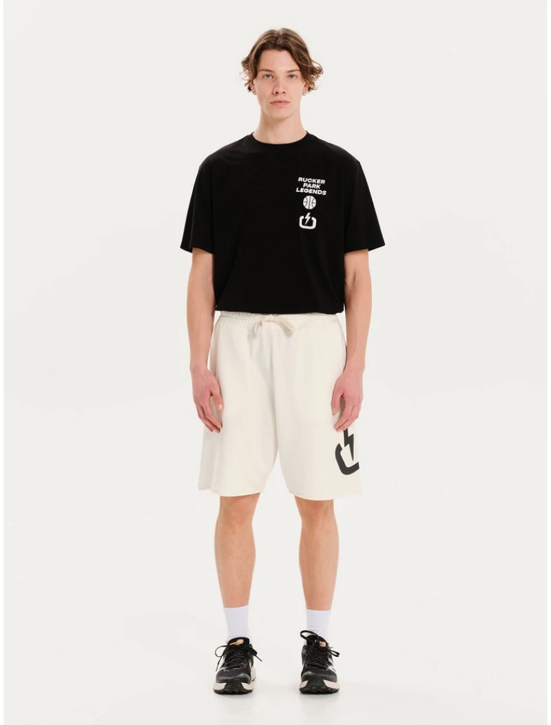 Emerson Men's Sweat Shorts 251.EM26.38 251.EM26.38-OFF WHITE EMERSON Λευκό