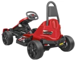 GLOBO Ηλεκτροκίνητο GO KART (Kόκκινο)