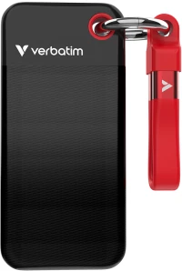 Verbatim Pocket SSD 1 TB USB Type-C 3.2 Gen 2 (3.1 Gen 2)  ,SSD