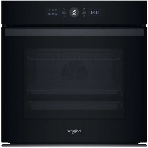 Φούρνος άνω πάγκου Whirlpool WOI4S8HM2SBA 73lt, χωρίς Εστίες, με Ατμό και Υδρόλυση, Α+, Μαύρος