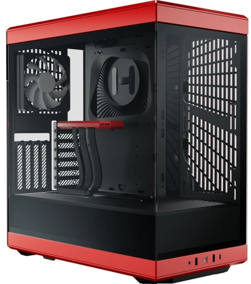 Κουτί Υπολογιστή HYTE Y40 CS-HYTE-Y40-BR Midi Tower Μαύρο/Κόκκινο