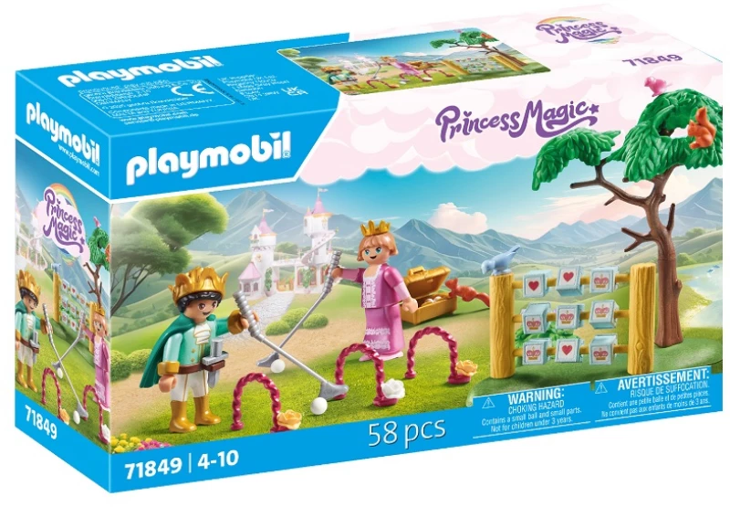 71849 Playmobil princess magic Βασιλικοί διάδοχοι με παιχνίδια στον κήπο