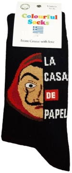 Κάλτσες με Σχέδια LA CASA DE PAPEL unisex 145112