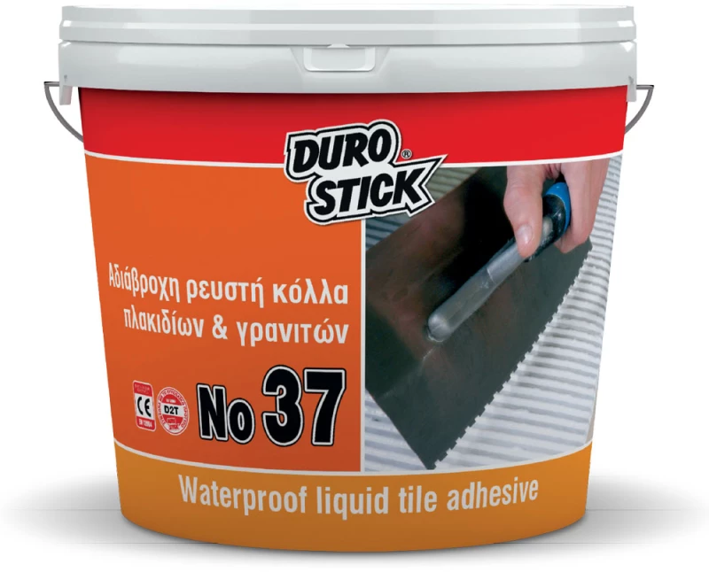 Αδιάβροχη Ρευστή Κόλλα Πλακιδίων Νο37 1kg DuroStick - 3250151