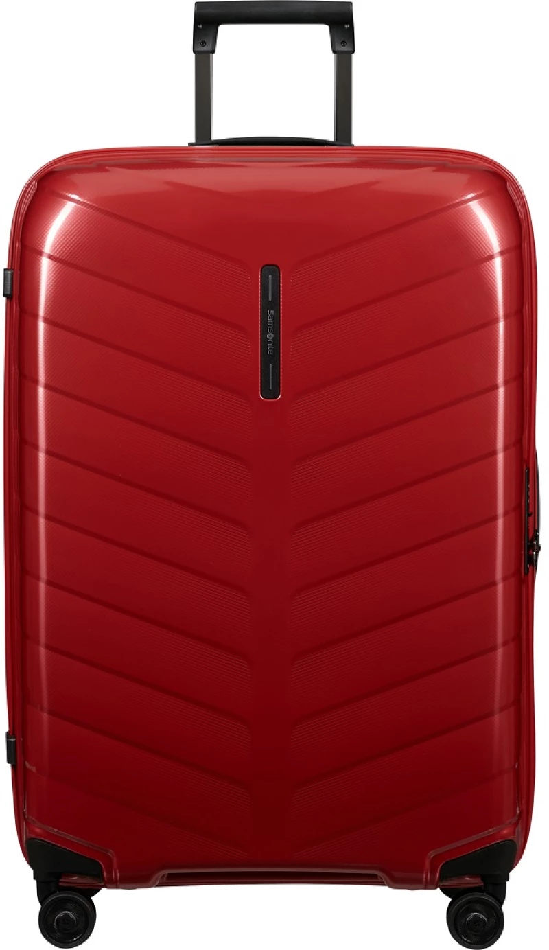 Samsonite 146119-1726 Attrix, Σκληρή, Μεγάλη 75cm, Κόκκινο