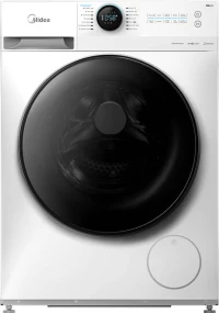 Midea MF200W90WB/W-GR Πλυντήριο Ρούχων 9kg, 1400 Στροφές