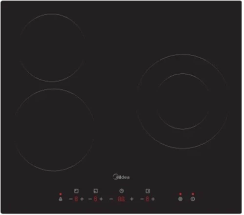 Midea MCH520T157K0 Εντοιχιζόμενη Κεραμεική Επαγωγική Εστία
