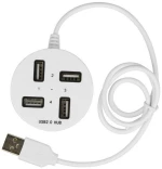 Andowl Αντάπτορας HUB Q-HU811 4 Θύρες USB 2.0 Λευκό